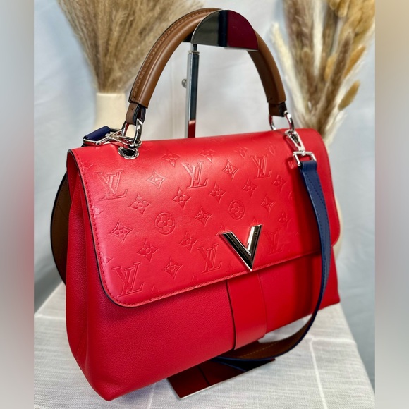 EUC Louis Vuitton Rubis Monogram Leather Very One Handle Bag - Picture 1 of 17